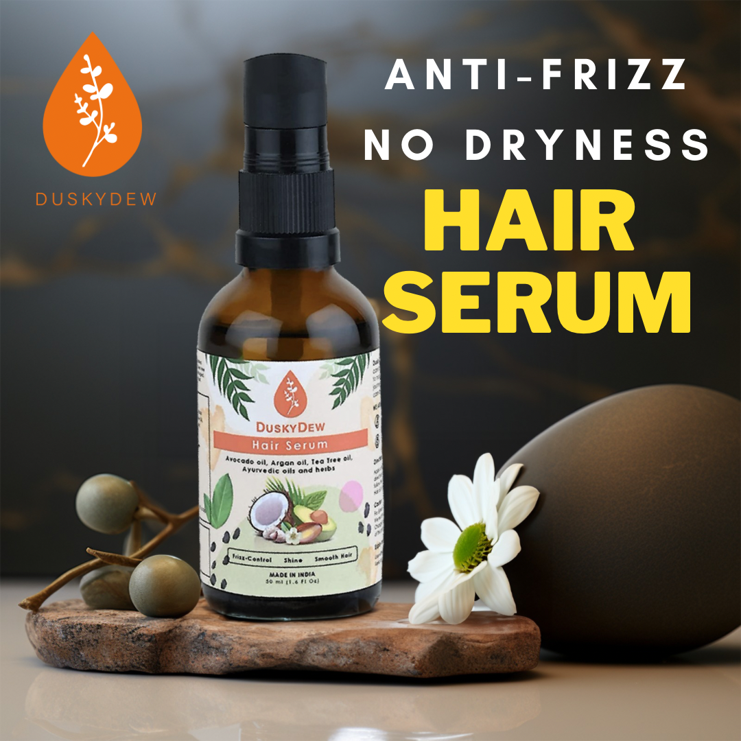 Natural Hair Serum with Argan Oil and Jojoba Oil